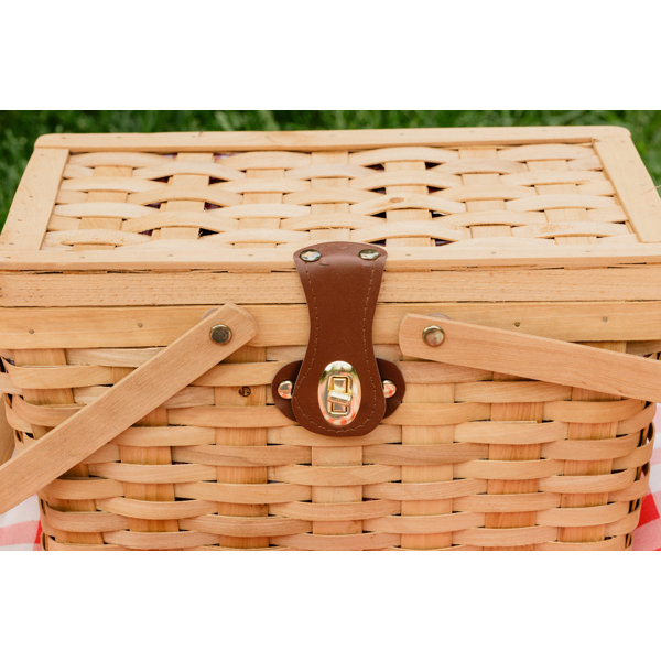 August Grove® Picnic Basket & Reviews Wayfair